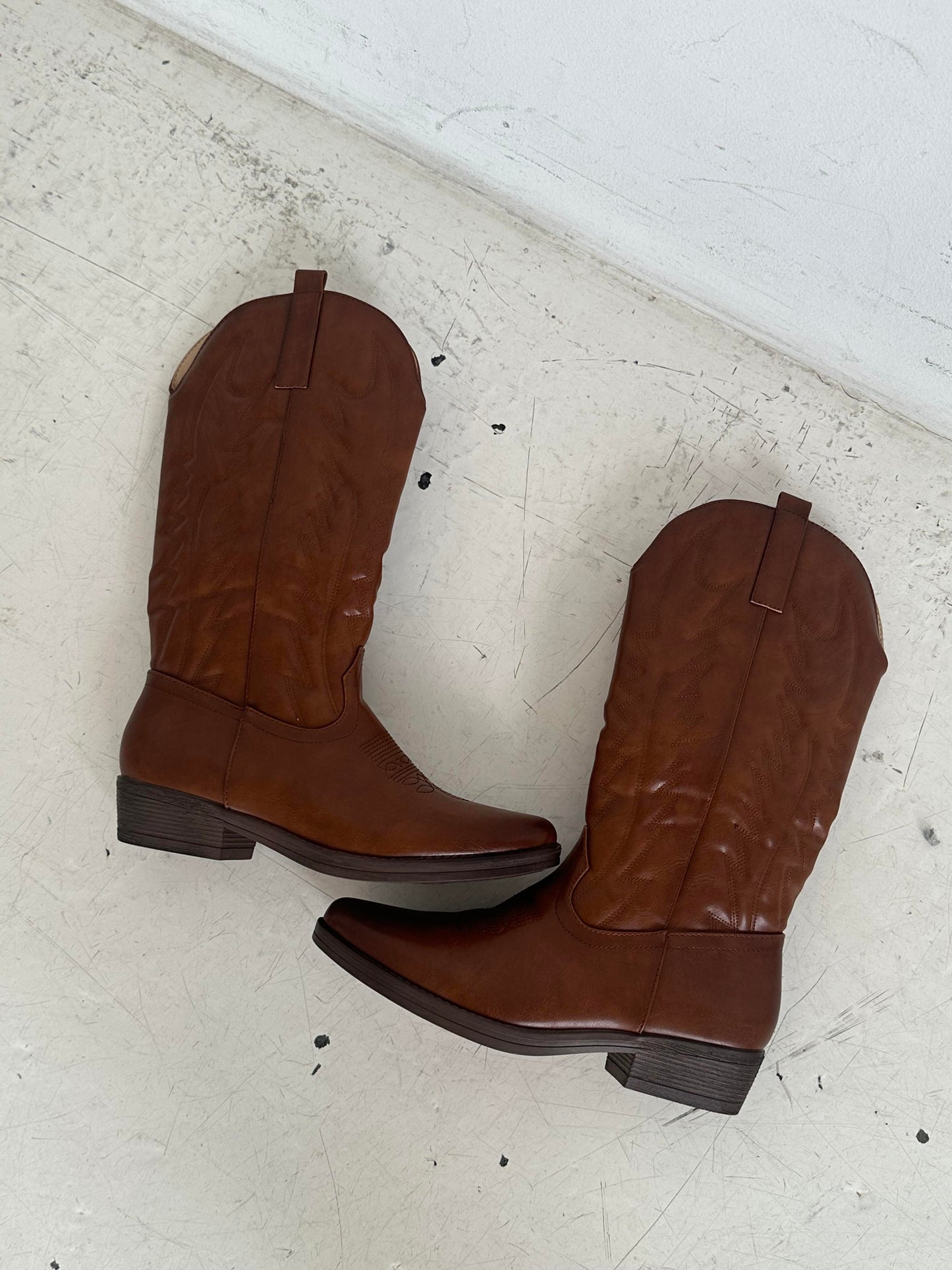 Cowboy boots - Camel