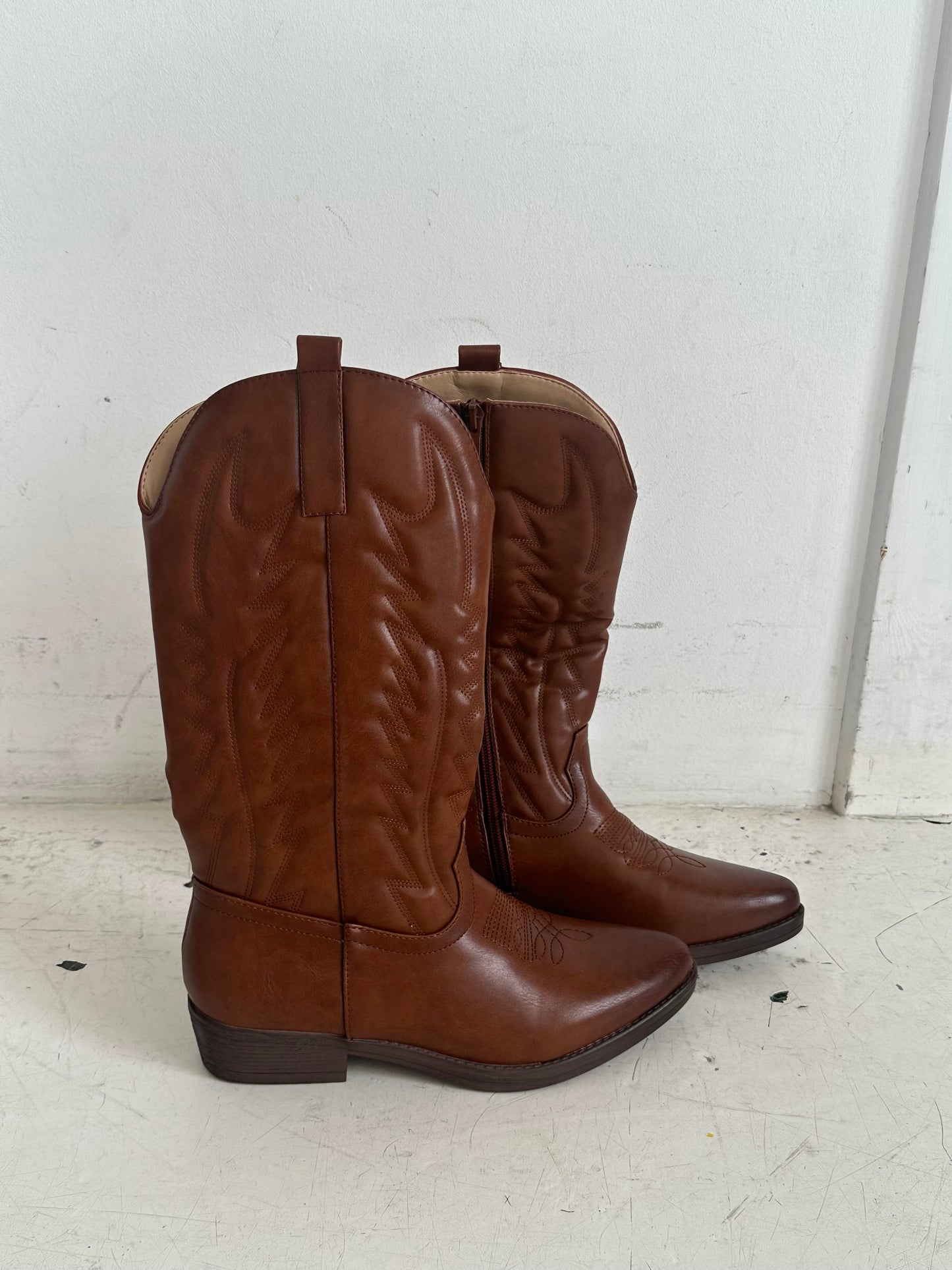 Cowboy boots - Camel