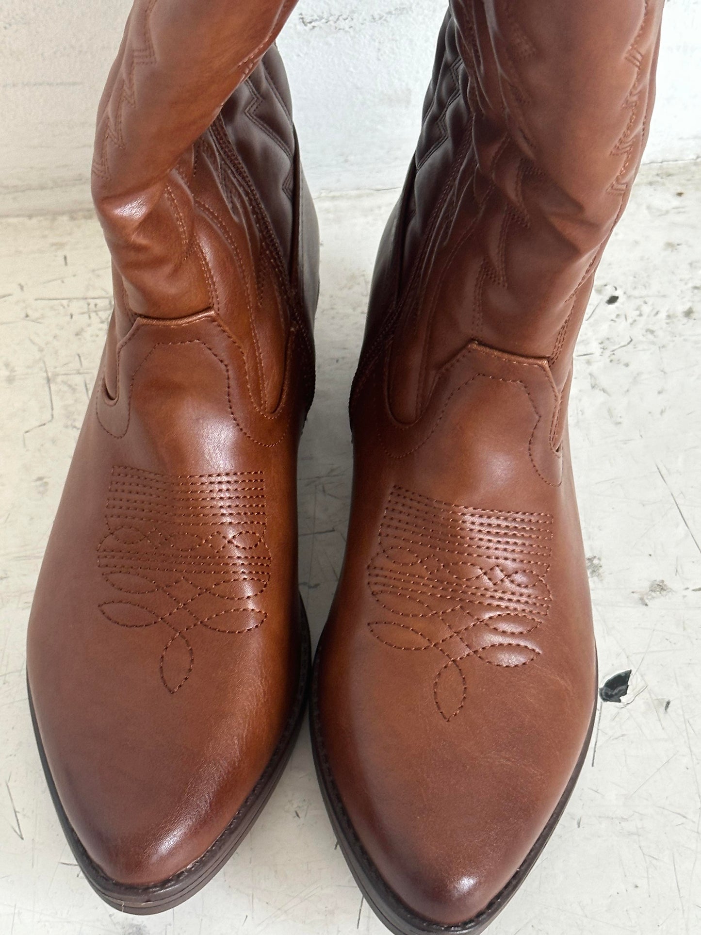 Cowboy boots - Camel