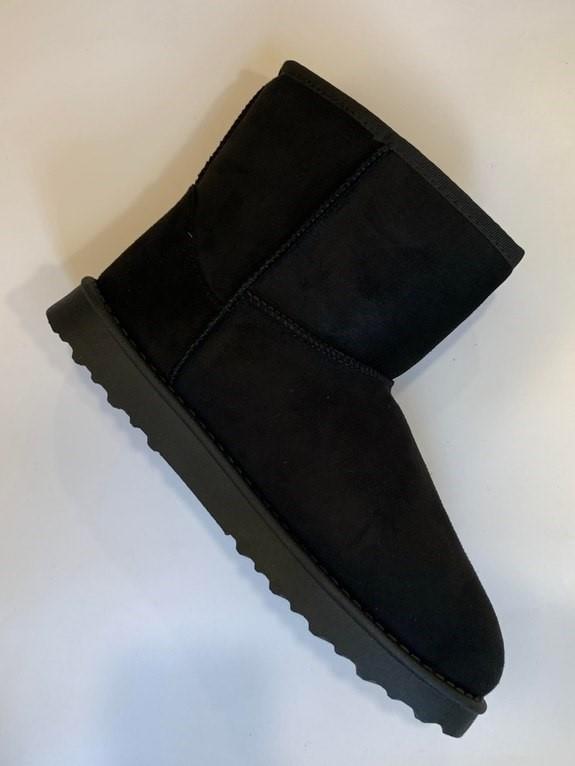 Teddy boots - black