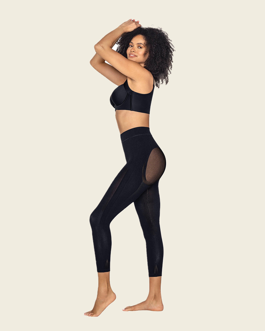 Invisible high-waisted capri shaper