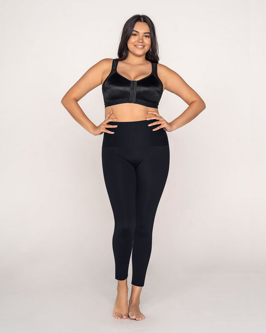 Super-soft dual compression butt lift legging