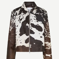 Cow Print Jacket
