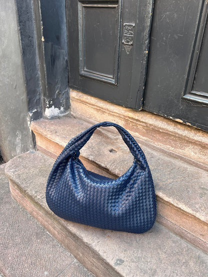 Cross-Weave Bag - Navy
