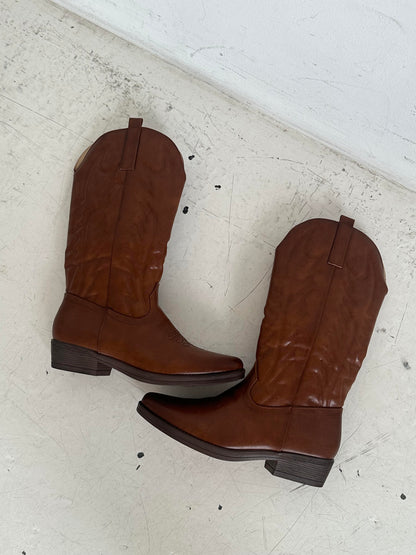 Cowboy boots - Camel