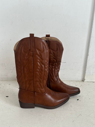Cowboy boots - Camel