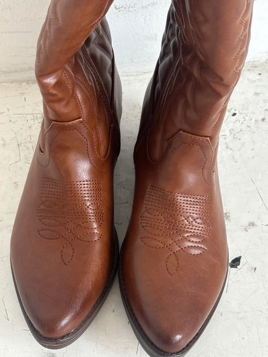 Cowboy boots - Camel