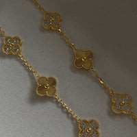 Gold Raya Diamanté Bracelet