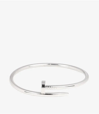 Nail Bracelet (fine) (in silver & gold)