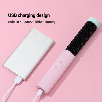 3 in 1 Frizz Wand®- Professional Straightener Brush