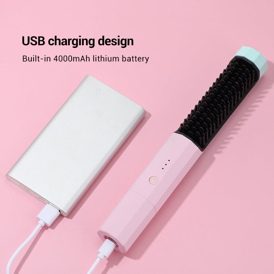 3 in 1 Frizz Wand®- Professional Straightener Brush