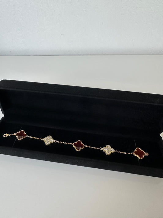 Reversible Rose Diamanté Raya Bracelet