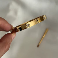 Lila Gold Diamanté Bracelet