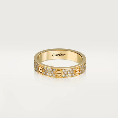 Gold Sia Diamanté Ring