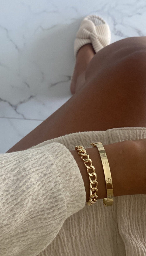 Lila Gold Bracelet