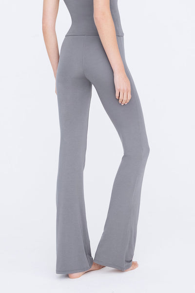 FLARED TROUSERS - STORM GREY