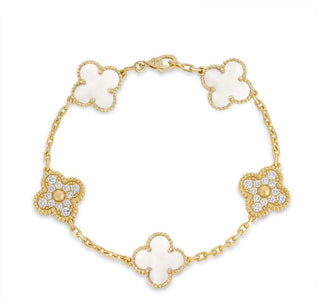 Pearl Diamanté Raya Bracelet