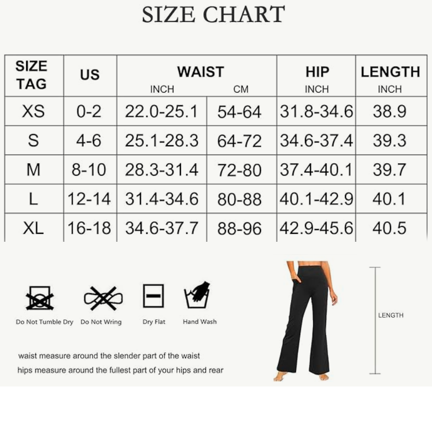 High Waisted Crossover Flare Leggings