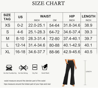 High Waisted Crossover Flare Leggings