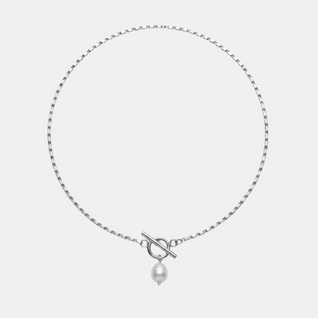 Drop Pearl Necklace