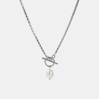 Drop Pearl Necklace