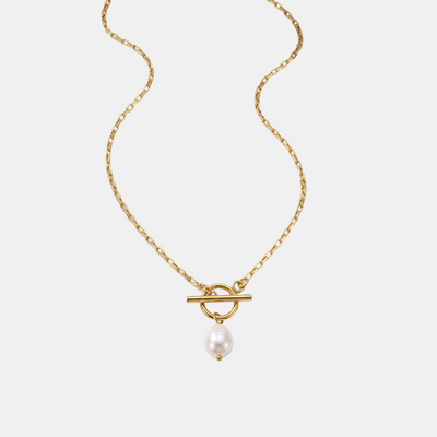 Drop Pearl Necklace