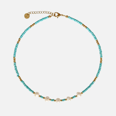 Pearl Turquoise Necklace