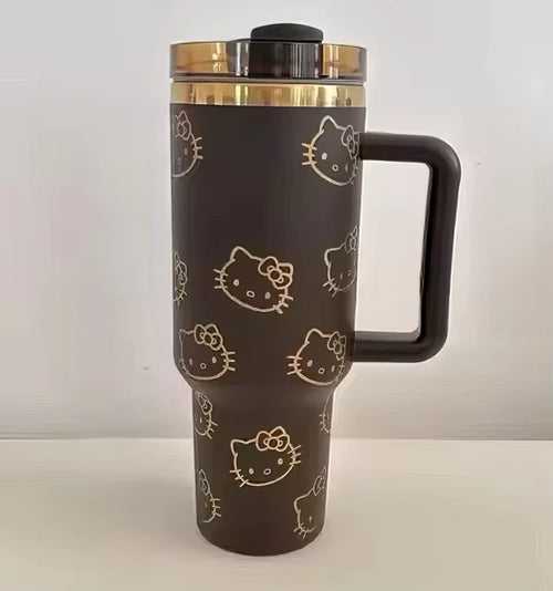 40oz Stainless Steel Hello Kitty Insulated Tumbler