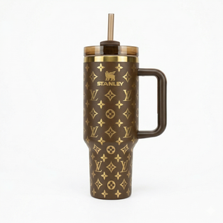 LV Luxe Quencher – Espresso & Gold Edition