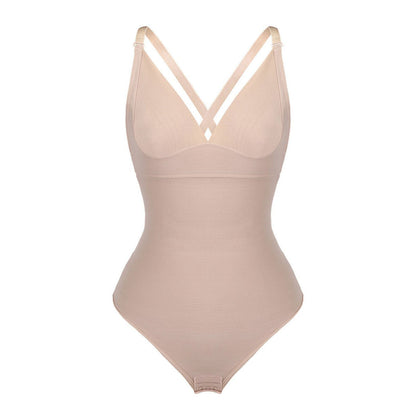 Sheer Sculpt Bodysuit Thong