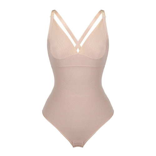 Sheer Sculpt Bodysuit Thong