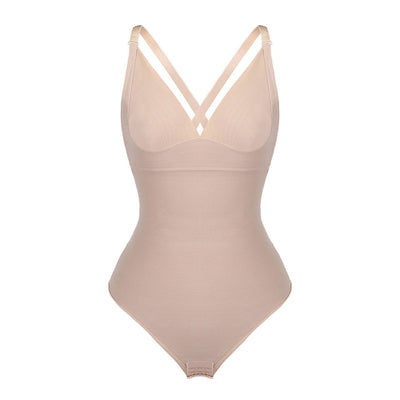 Sheer Sculpt Bodysuit Thong