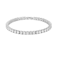 Ash Classic Tennis Bracelet I Silver