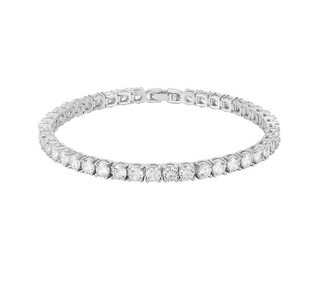 Ash Classic Tennis Bracelet I Silver