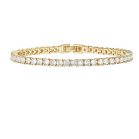 Ash Classic Tennis Bracelet I Gold