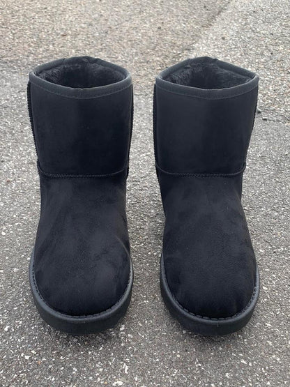 Teddy boots - black