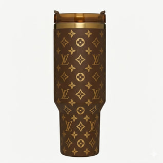 LV Luxe Quencher – Espresso & Gold Edition