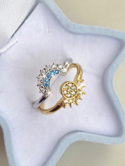 Sun & Moon ring