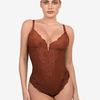 Built-In Shapewear Lace Bodysuit Or Jumpsuit Or Dress