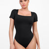 Square Neck Thong Bodysuits