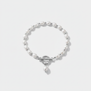 Freshwater Pearl Toggle Bracelet